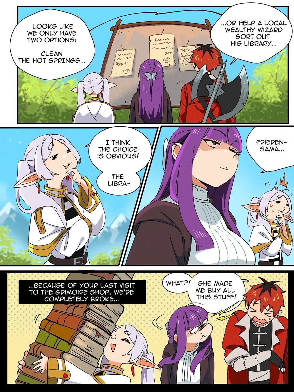 Frieren doujinshi — página 1